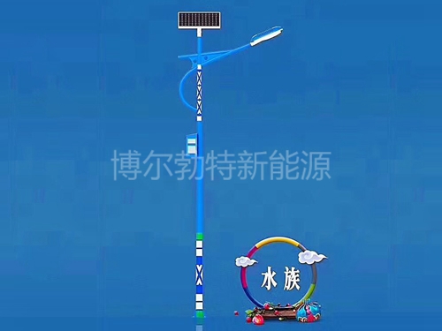 民族特色太阳能路灯