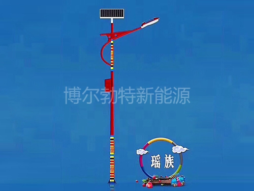 民族特色太阳能路灯